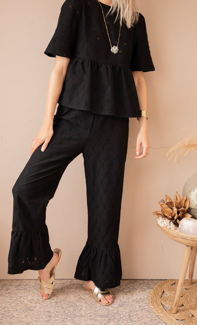 Sicily Black - Blouse - ellemilla