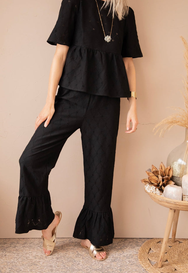 Sicily Black - Blouse - ellemilla