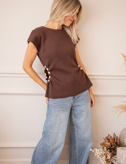 Side Story Brown - Top - ellemilla