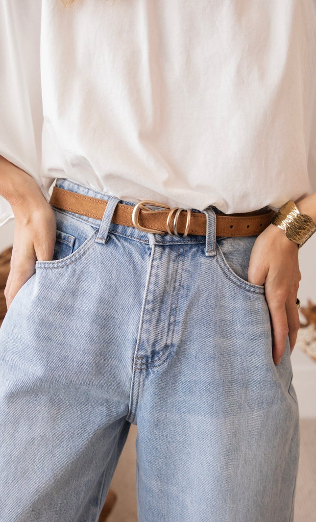 Sierra Ring Camel - Riem - ellemilla