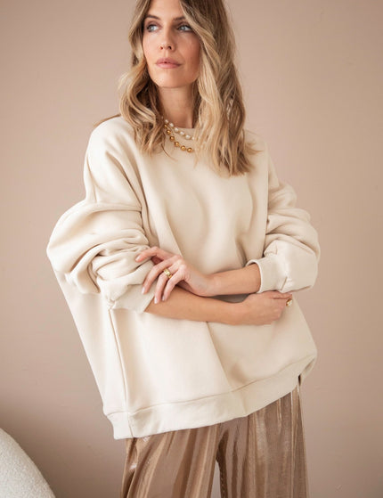 Simplicity Beige - Sweater - ellemilla