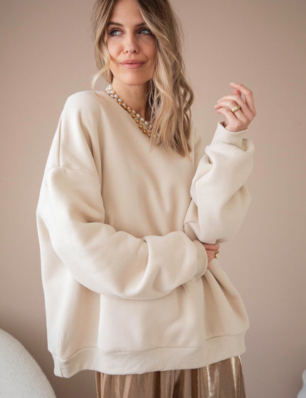 Simplicity Beige - Sweater - ellemilla