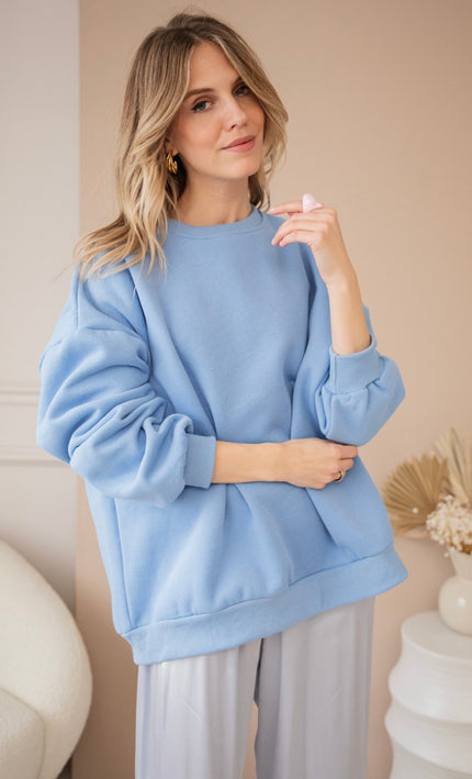 Simplicity Blue - Sweater - ellemilla