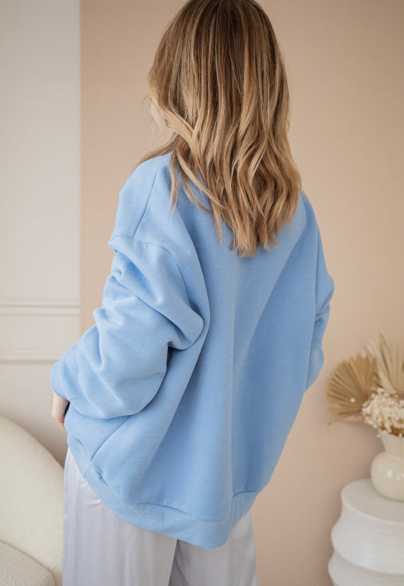 Simplicity Blue - Sweater - ellemilla