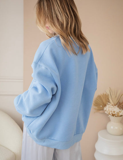 Simplicity Blue - Sweater - ellemilla