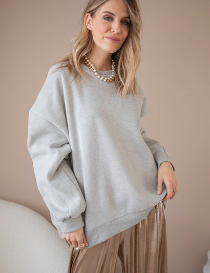 Simplicity Grey - Sweater - ellemilla