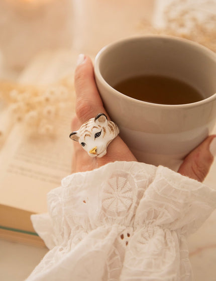 Snow Bengal White - Ring - ellemilla