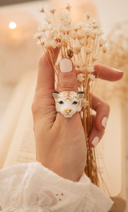 Snow Bengal White - Ring - ellemilla