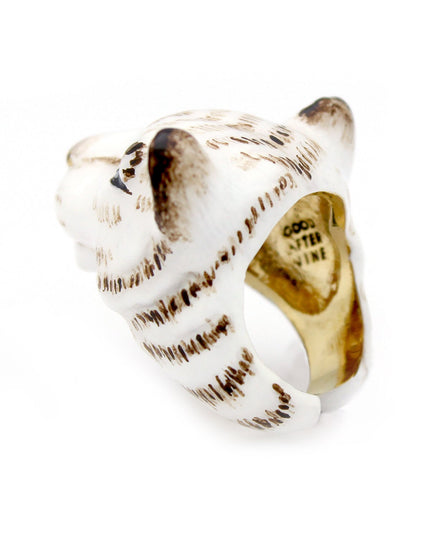 Snow Bengal White - Ring - ellemilla