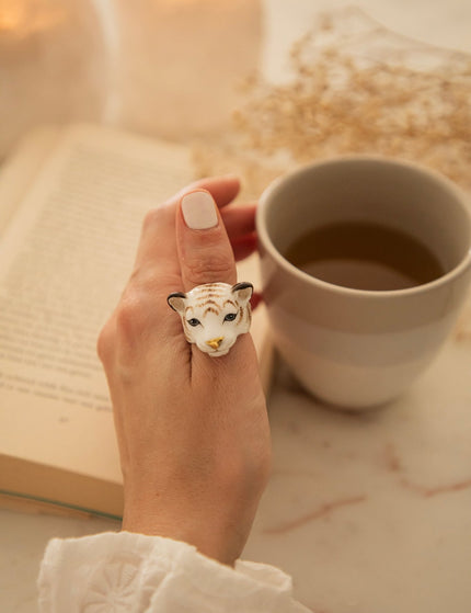Snow Bengal White - Ring - ellemilla