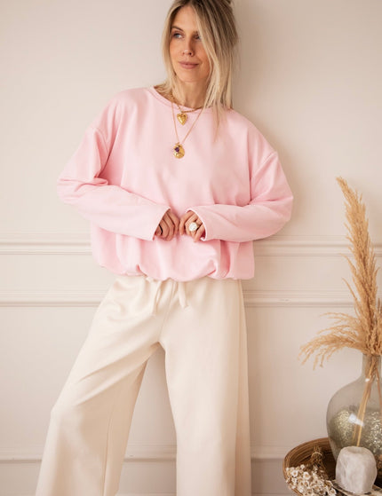 Soft Stretch Baby Pink - Sweater - ellemilla