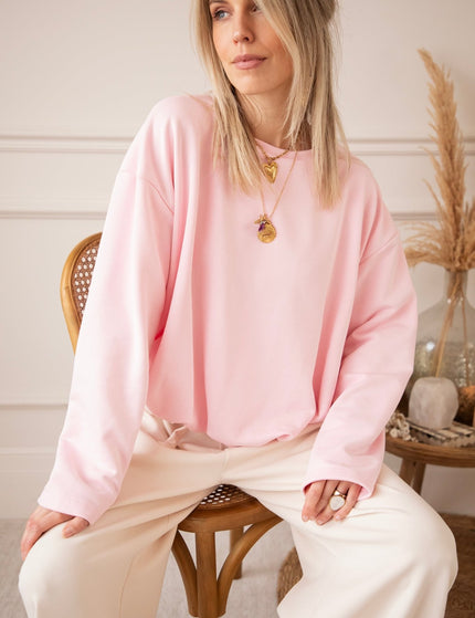Soft Stretch Baby Pink - Sweater - ellemilla