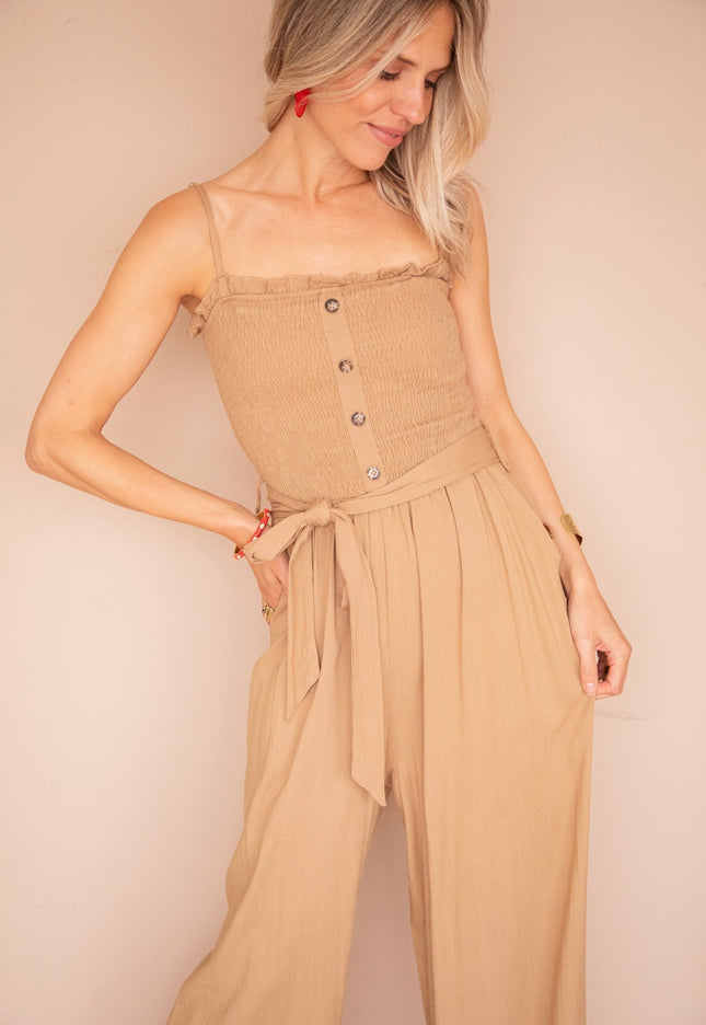 Soluna Olive - Jumpsuit - ellemilla