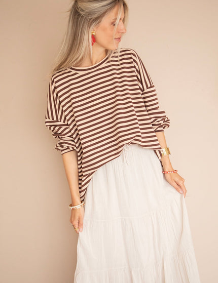 Soraya Café Au Lait - Maxi Rok - ellemilla