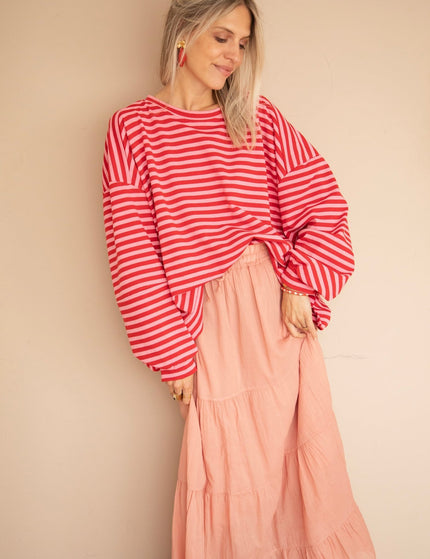 Soraya Powder Pink - Maxi Rok - ellemilla