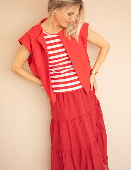 Soraya Raspberry - Maxi Rok - ellemilla
