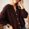 Stay In Line Burgundy/Cacao - Vest - ellemilla