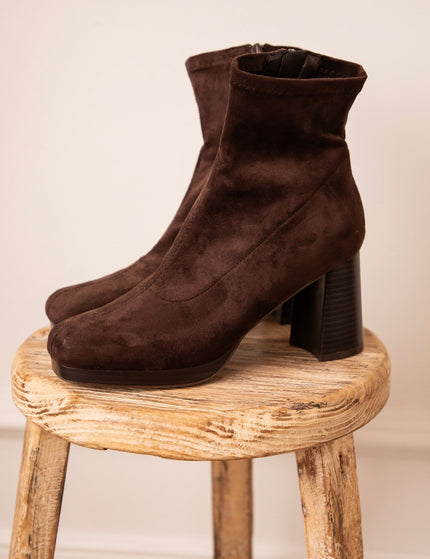 Steady Steps Cacao - Boots - ellemilla
