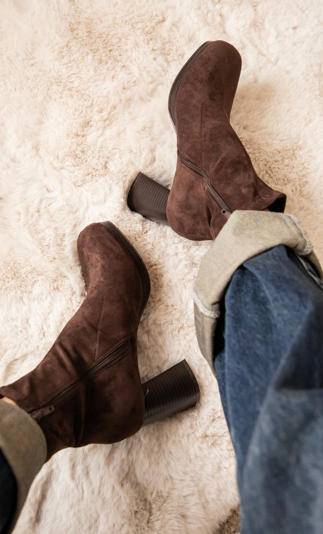 Steady Steps Cacao - Boots - ellemilla