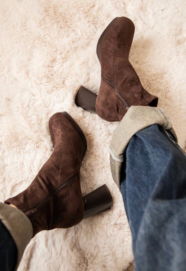 Steady Steps Cacao - Boots - ellemilla