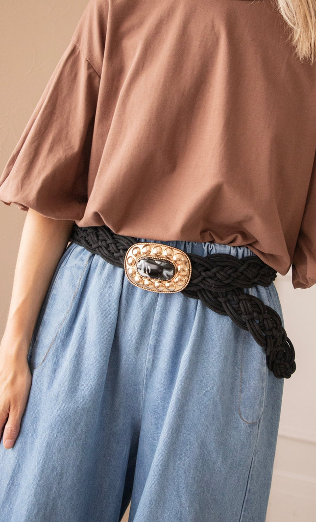 Sunara Braid Black - Riem - ellemilla