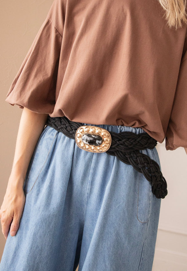 Sunara Braid Black - Riem - ellemilla