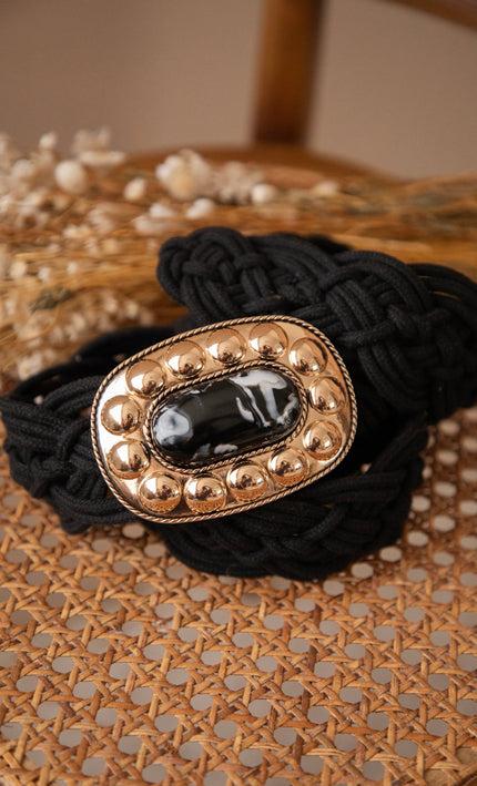 Sunara Braid Black - Riem - ellemilla