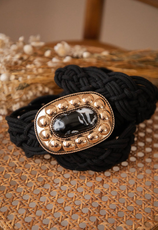 Sunara Braid Black - Riem - ellemilla