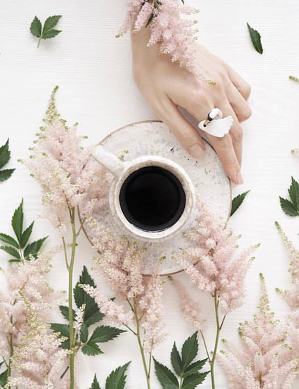 Swan White - Ring - ellemilla