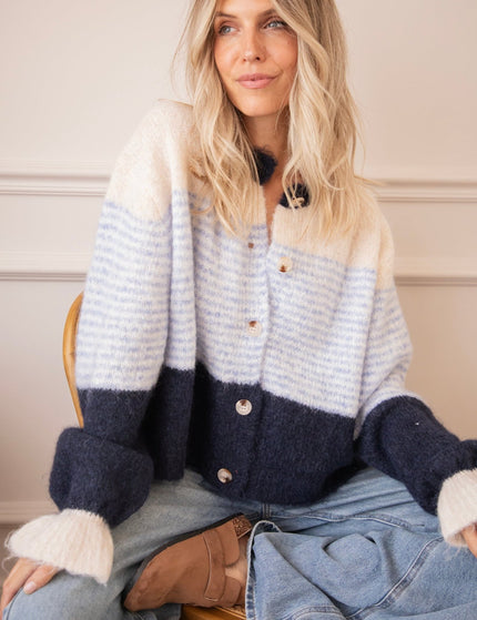 Sweet Rainbow Blue/Dark Blue - Vest - ellemilla