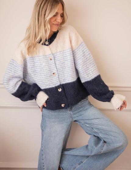 Sweet Rainbow Blue/Dark Blue - Vest - ellemilla
