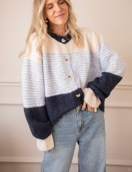 Sweet Rainbow Blue/Dark Blue - Vest - ellemilla