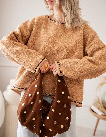 Teddy Leo Camel - Sweater - ellemilla