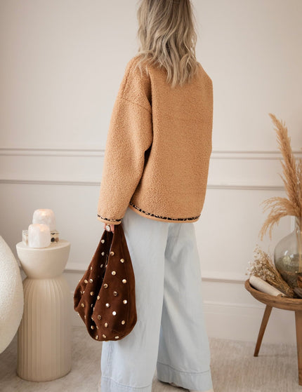 Teddy Leo Camel - Sweater - ellemilla