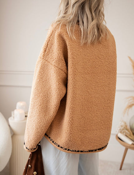 Teddy Leo Camel - Sweater - ellemilla