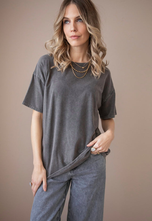 The Base Dark Grey - T-Shirt - ellemilla