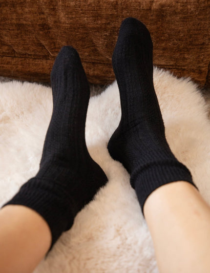 The Cozy Pair Black - Sokken - ellemilla