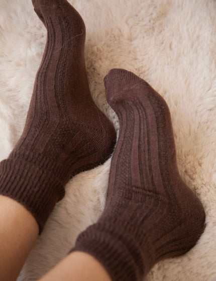 The Cozy Pair Cacao - Sokken - ellemilla