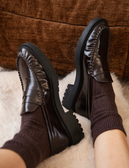 The Cozy Pair Dark Walnut - Sokken - ellemilla