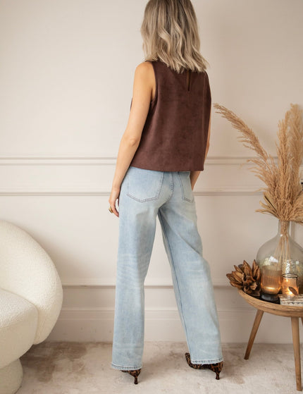 The Easy One Blue - Jeans - ellemilla