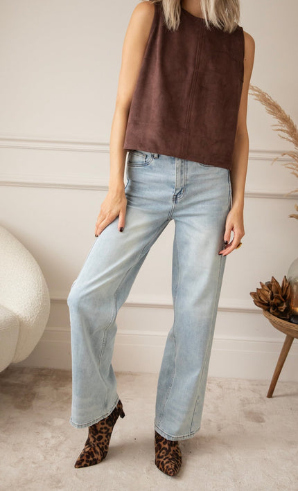 The Easy One Blue - Jeans - ellemilla