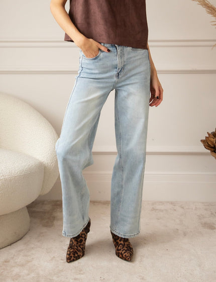 The Easy One Blue - Jeans - ellemilla