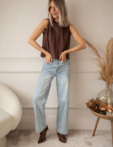 The Easy One Blue - Jeans - ellemilla