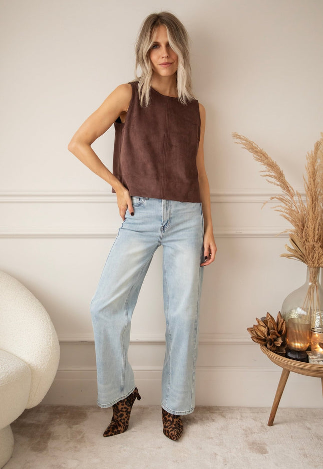 The Easy One Blue - Jeans - ellemilla