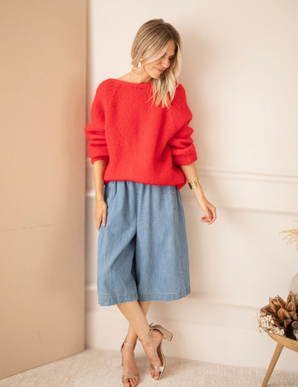 The Knot Knit Red - Trui - ellemilla
