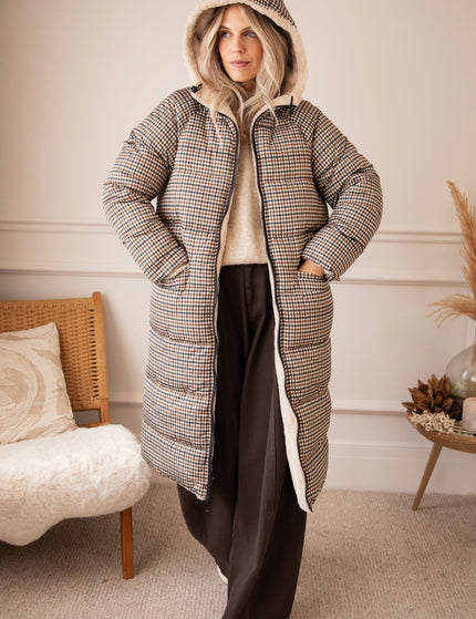 The Reversible Check Beige/Brown - Jas - ellemilla