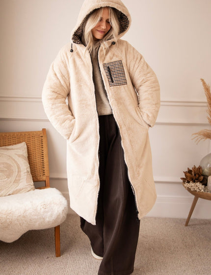 The Reversible Check Beige/Brown - Jas - ellemilla