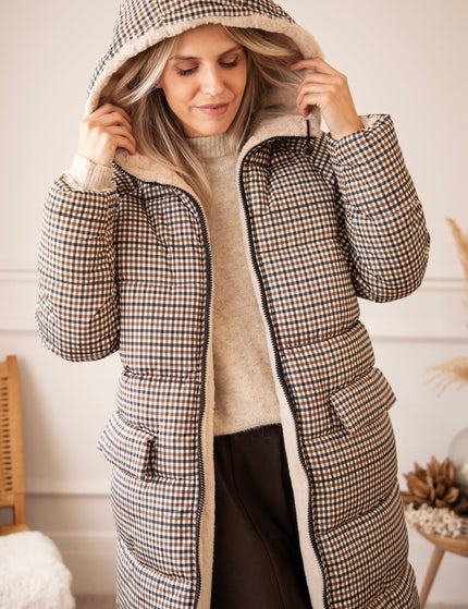The Reversible Check Beige/Brown - Jas - ellemilla