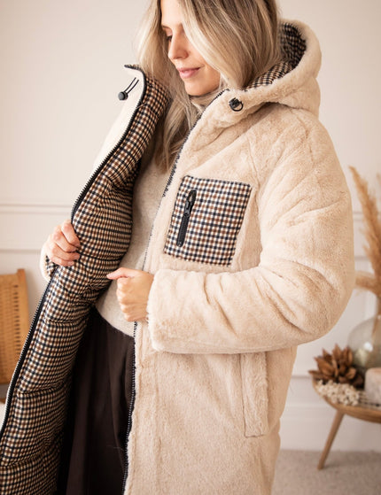 The Reversible Check Beige/Brown - Jas - ellemilla