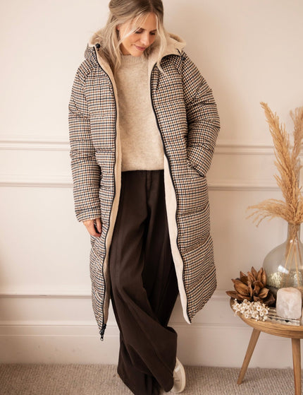 The Reversible Check Beige/Brown - Jas - ellemilla